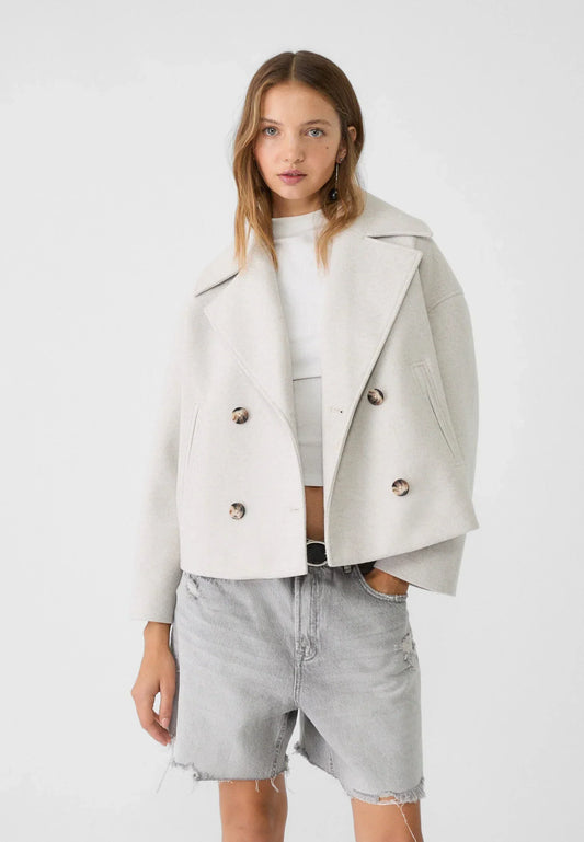 Dulcira | Short Double-Breasted Jacket for Women