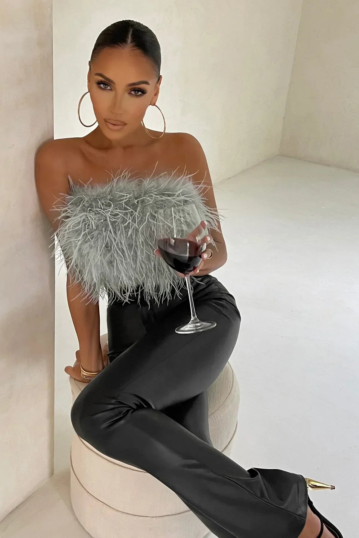 Dulcira | Feather Top