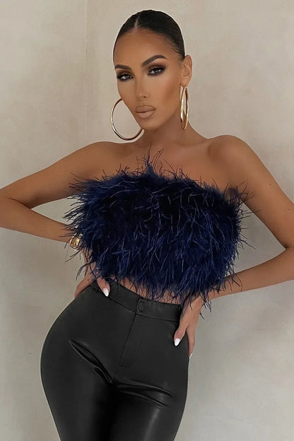 Dulcira | Feather Top
