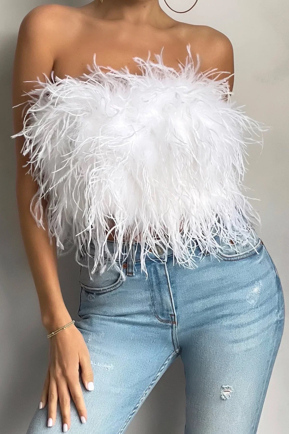 Dulcira | Feather Top