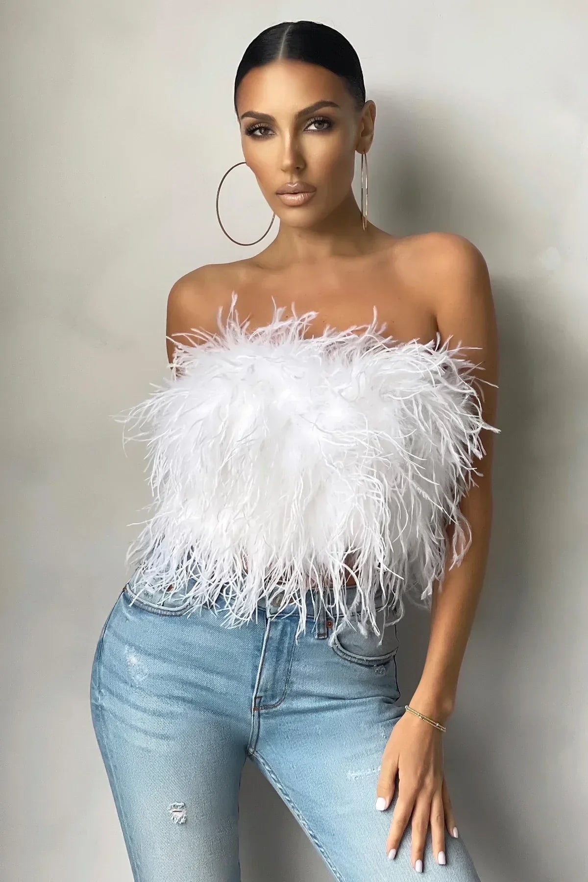 Dulcira | Feather Top