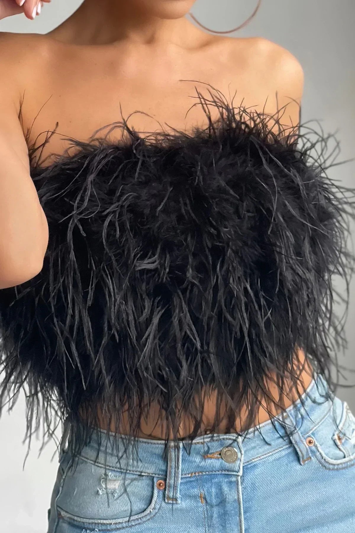 Dulcira | Feather Top