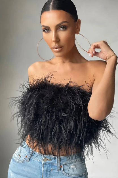 Dulcira | Feather Top