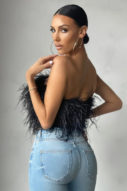 Dulcira | Feather Top