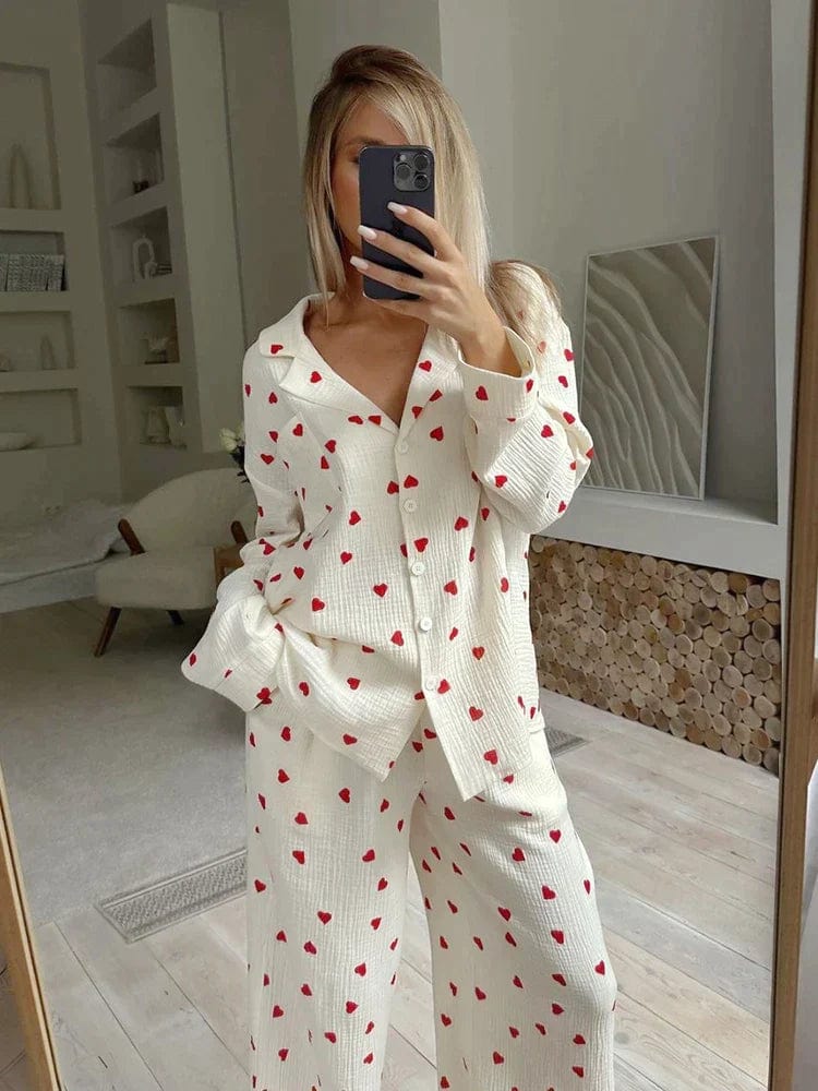 Dulcira | The Aesthetic Heart Pajama Set