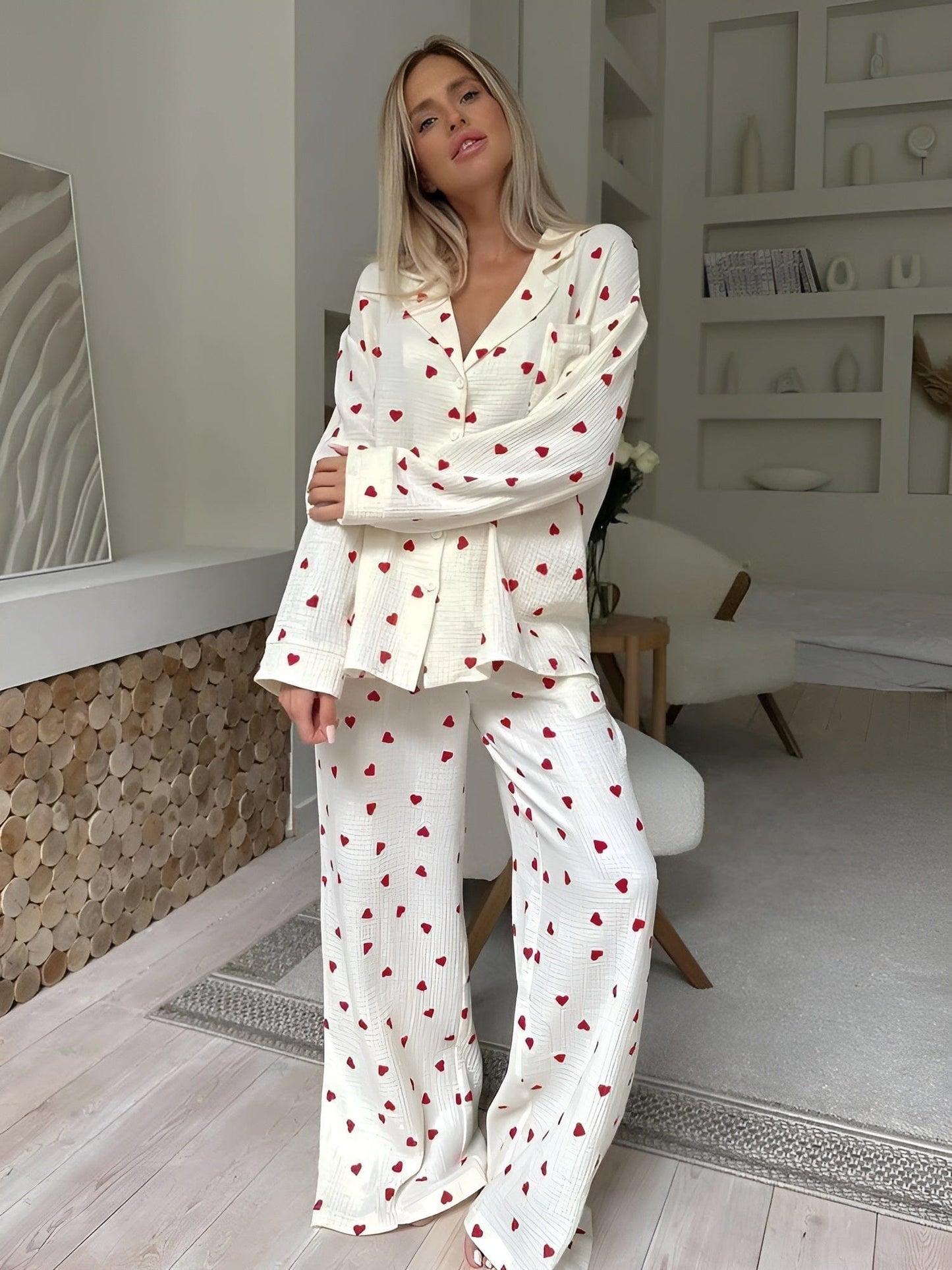 Dulcira | The Aesthetic Heart Pajama Set