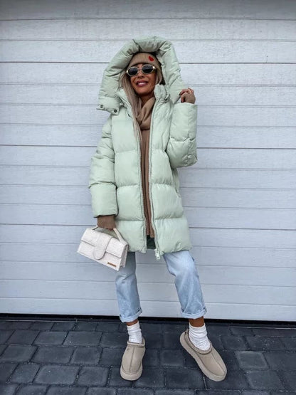 Dulcira | Thick Warm Jacket Elegant Seasonal Collection Ideal for Winter